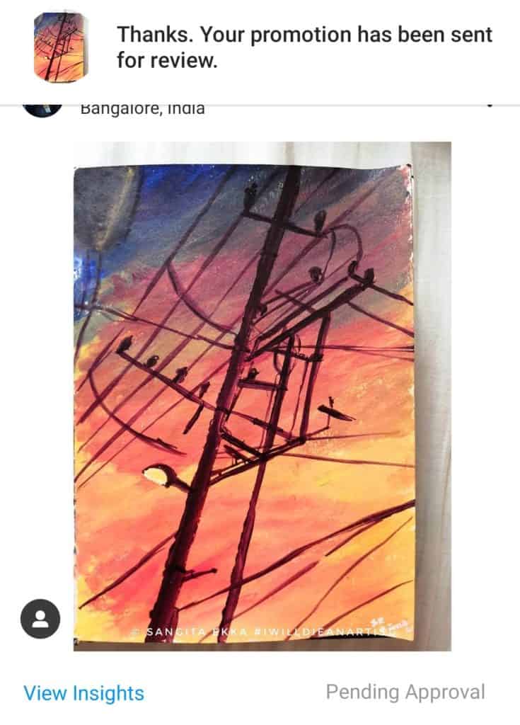 18-Instagram-creator-account-sangita-ekka-digital-marketing-i-will-die-an-artist